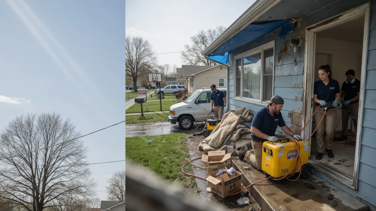 Basement Flood Cleanup in Tullos, LA near me